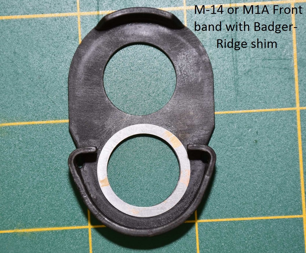 Shim for m-14 M1A barrel band