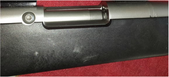 Remington 700 MLS with 209 Conversion kit installed