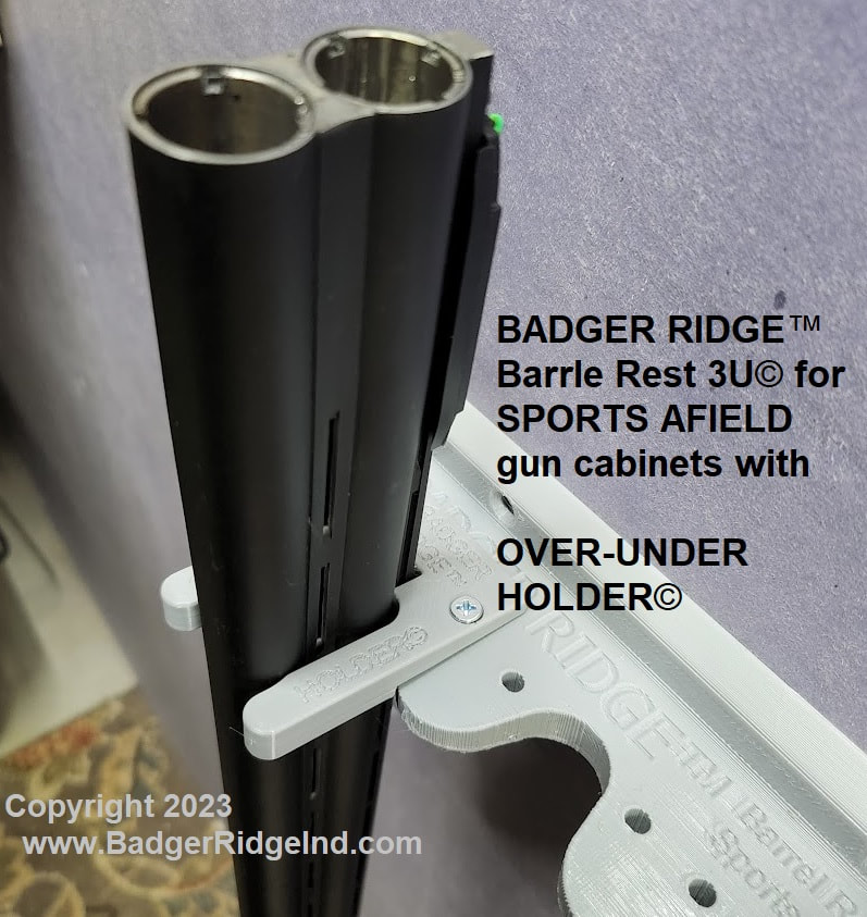 Sports Afield Barrel Rest with specific OVER-UNDER HOLDER