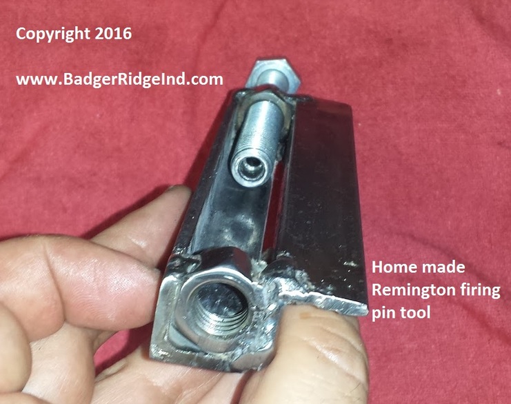 Firing pin disassembly tool