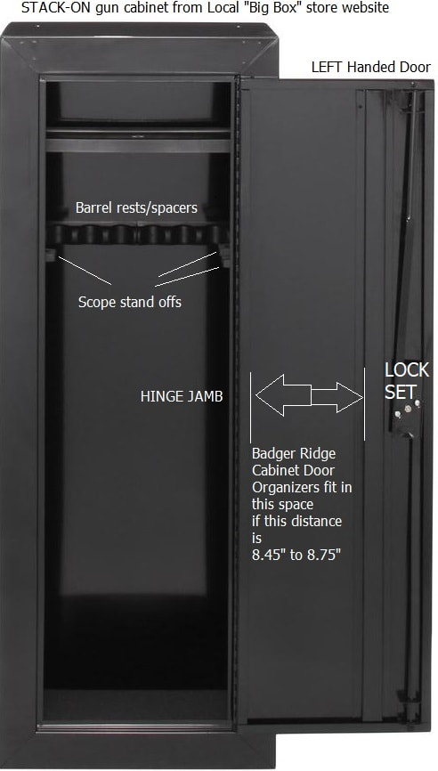 Accessories For Stack On Cabinets - Stack On Wall Safe Canada