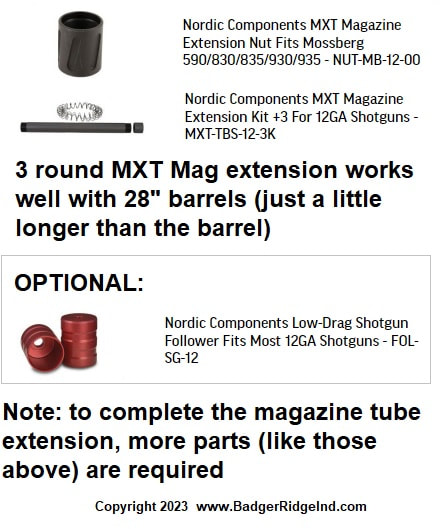 Nordic Components recommended to complete install